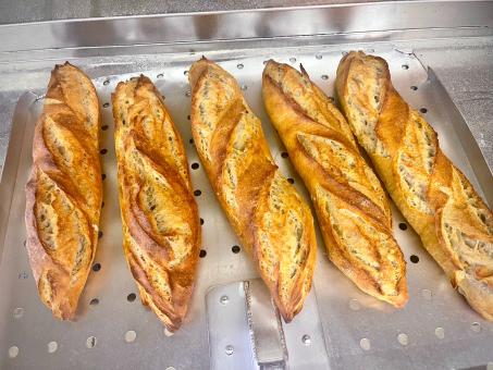 Steinofen-Bio-Dinkelbaguette