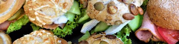 Partygebäck . Herzhaft